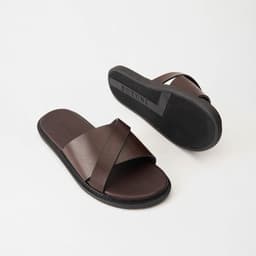 Dép Da Nam Dép Quai Ngang Da Bê BUTUNI Sorrento S Slippers, Dép Thời Trang Cao Cấp Bảo Hành 12 Tháng 5