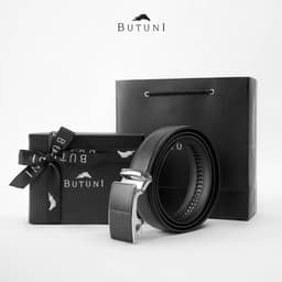 Thắt Lưng Nam Cao Cấp Thắt Lưng Da Bò BUTUNI Thích Hợp Làm Quà Tặng Sinh Nhật, Quà Tặng Nam, Quà Anniversary 1