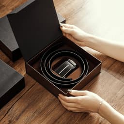 Set Quà Tặng Bộ Thắt Lưng Kèm Ví Chất Liệu Da Cao Cấp Sang Trọng Ví Da Thắt Lưng Nam BUTUNI Hộp Quà Tặng 7