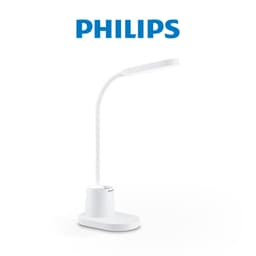 Đèn bàn học PHILIPS bảo vệ mắt Bucket DSK214 7W - Điều chỉnh độ sáng, êm dịu cho đôi mắt khỏe đẹp -  PHILIPS HCM 1