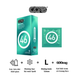 Bao Cao Su CARE Siêu mỏng, Hương Vani, Hương Bạc Hà Hương Dâu bcs có Gai, Gân Gai Hương Nhiệt Đới - 18centi 4