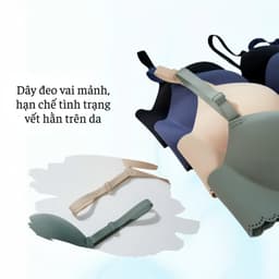 Áo Ngực Không Gọng Đúc Su Viền Hoa Mút Dày Nâng Form Nhẹ Mềm Mại Thoáng Mát DORIS A60 6