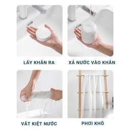 Khăn Tắm Viên Nén Du Lịch Size 70x140cm Nhỏ Gọn, Siêu Tiện Lợi Làm Từ Cotton, Sử Dụng Nhiều Lần 7