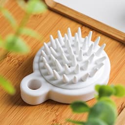 Lược Gội Đầu Bằng Silicon Mát Xa Da Đầu - Bàn Chải Gãi Đầu Silicon Mềm 3