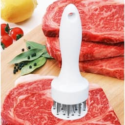 Dụng Cụ Châm Đâm Dần Thịt MEAT TENDERIZER, Búa Xăm Dằm Làm Mềm Thịt Bò, Thịt Lợn Thông Minh 2