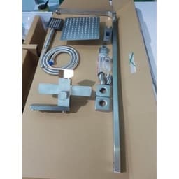 Sen Cây Tắm Đứng HATO Inox SUS 304 Mờ, Vòi Sen Cây Vuông Nóng Lạnh, 3 Chế Độ Xả Nước, Chống Han Gỉ, Chống Bám Cặn Canxi 2