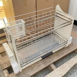 Giá Bát Nâng Hạ Inox 304 HATO, Điều Chỉnh Cao Thấp Với Hộp Số Chống Kẹt, Kệ Đựng Đồ Nhà Bếp Thông Minh Bảo Hành 24 Tháng 3