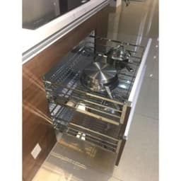 Giá Kéo Xoong Nồi Inox 304 Kéo Ra Đẩy Vào Dễ Ràng Không Gây Tiếng Ồn, Kệ Để Xoong Nồi Giúp Phòng Bếp Tối Ưu Diện Tích 3