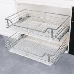 Giá Kéo Xoong Nồi Inox 304 Kéo Ra Đẩy Vào Dễ Ràng Không Gây Tiếng Ồn, Kệ Để Xoong Nồi Giúp Phòng Bếp Tối Ưu Diện Tích 9