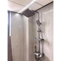 Sen Cây Tắm Đứng Phím Đàn Hato Mạ Nano Tĩnh Điện, Vòi Sen Tắm Đứng Lõi Đồng Hiển Thị Nhiệt Độ Bảo Hành Chính Hãng 5 Năm 2