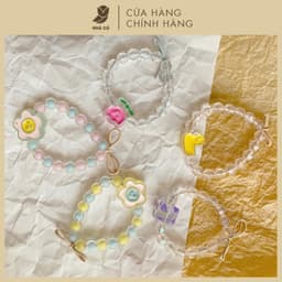 Dây Cột Tóc Sợi Kẹo Pha Lê Hình Hoa Ong NHÀ CÚ Dây Buộc Co Giãn Phong Cách Hàn Quốc Dễ Thương Hot Trend 5