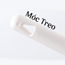 Bàn chải cọ silicon 3D rửa ly cốc cán dài WHITE - Vệ sinh bình sữa tạo bọt tiện lợi, cọ ly đa năng. 7