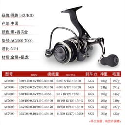 Máy Câu Cá DEUKIO AC 27000 siêu khỏe máy câu cá dekukio AC 556hanz8945 8