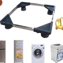 [SaLe 86%] Kệ Kê Chân Máy Giặt INox, Kệ Tủ Lạnh Đa Năng. [SLV] 2