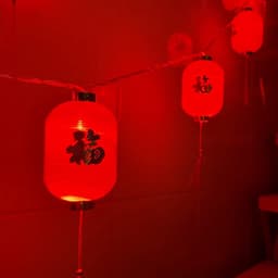 ⚡️Tết 2026 ⚡️ Dây Lồng đèn led đèn lồng đỏ treo trang trí dài 5m loại 16 bóng- Treo trang trí Tết 6