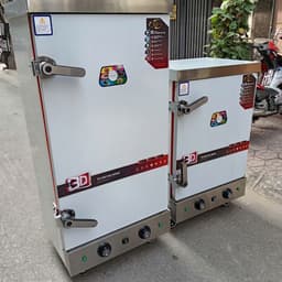 Tủ nấu cơm công nghiệp 8 khay, hấp tối ưu 24-30 kg/mẻ, bảo hành 12 tháng. 2