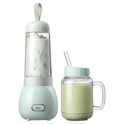 Máy Xay Sinh Tố Bear LLJ-C04W1, Công Suất 150W - 2 Cốc 350ml 400ml Lưỡi Dao Inox 304 Nhỏ Gọn Tiện Lợi 3