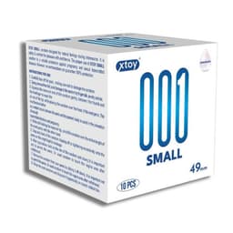 Bao cao su 49mm Xtoy Small size nhỏ siêu mỏng kéo dài thời gian quan hệ - 18centi 6