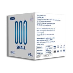 Bao cao su 49mm Xtoy Small size nhỏ siêu mỏng kéo dài thời gian quan hệ - 18centi 7