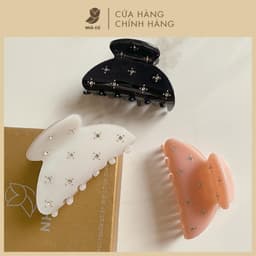 Kẹp Retro Càng Cua Hình Hoa Hình Nơ NHÀ CÚ Phong Cách Sang Trọng Cao Cấp 6070 5