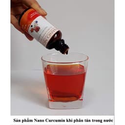 [LỌ 50ML] NANO CURCUMIN SIRO - Hỗ trợ điều trị viêm loét dạ dày, tá tràng, làm đẹp da - Sản phẩm Viện Hàn Lâm KH&CN VN 2