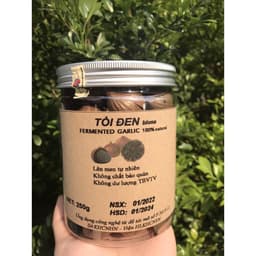 [CHÍNH HÃNG- HỘP 250G ]Tỏi Đen Loại 1 Viện Hàn Lâm KH&CN Việt Nam, Tăng Sức Đề Kháng, Dẻo Ngọt Không Đắng 250g 2