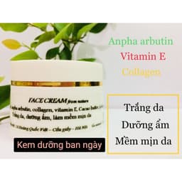 Face Cream  Nature 50g- Kem dưỡng trắng da ban ngày - Sản Phẩm Viện Hàn lâm KH&CN Việt Nam 2