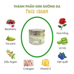 Face Cream  Nature 50g- Kem dưỡng trắng da ban ngày - Sản Phẩm Viện Hàn lâm KH&CN Việt Nam 3