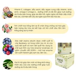 Face Cream  Nature 50g- Kem dưỡng trắng da ban ngày - Sản Phẩm Viện Hàn lâm KH&CN Việt Nam 4