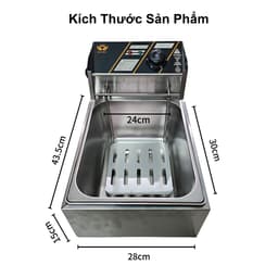 "Bếp Chiên Nhúng 6L – Giải Pháp Hoàn Hảo Cho Quán Ăn và Nhà Hàng Nhỏ!" 3