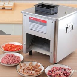 Máy Thái Thịt Bò Trần Lưỡi 2mm - Thái Nhanh 50kg/h, Miếng Thái Đẹp! 4