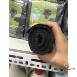Combo 5 Sét 15 Cuộn túi đựng rác đen tự phân hủy Size đại 55x65 cm 3