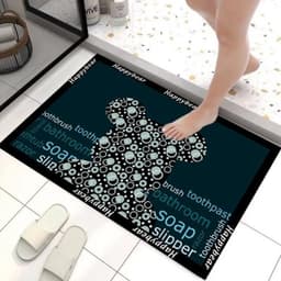 Combo 3- 5 Thảm lau chân 3D hình thú cute chống trơn trượt, thấm nước 40x60cm  - TH88 5
