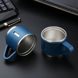 HÓT Bộ Bình Giữ Nhiệt Có Kèm 2 Cốc 500ML Lõi Inox Cao Cấp, Fullbox Làm Quà Tặng Sang Trọng  6