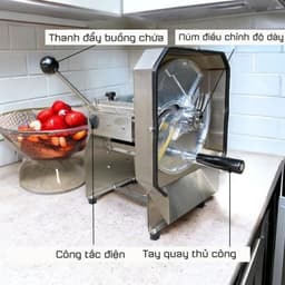Máy Thái Lát  Tỏi - Thái Nhanh Đẹp - Bảo Hành 12 Tháng 4