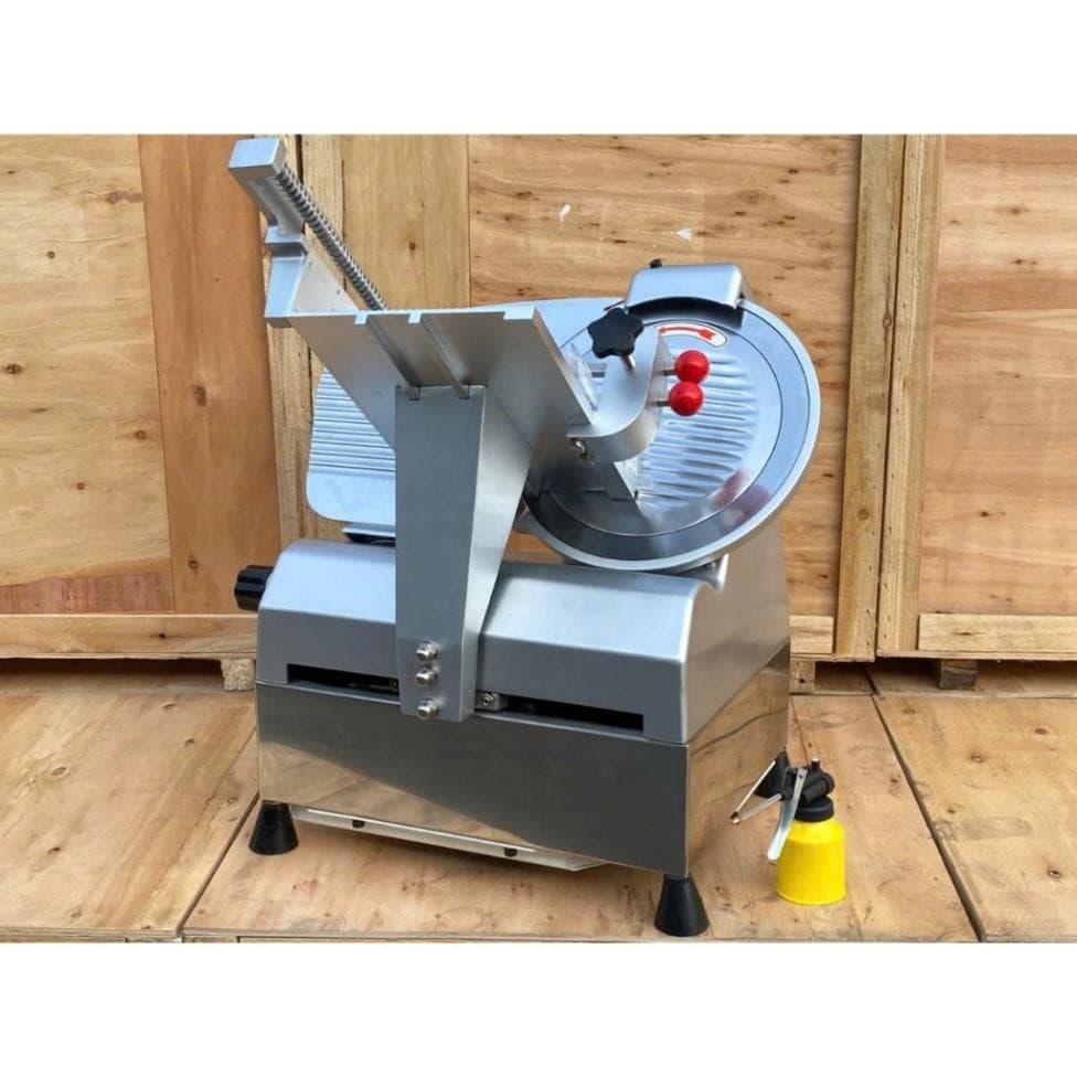Máy thái thịt đông lạnh tự động SL-300S có thể điều chỉnh độ dày lát cắt,máy thái thịt dành cho các bếp công nghiệp