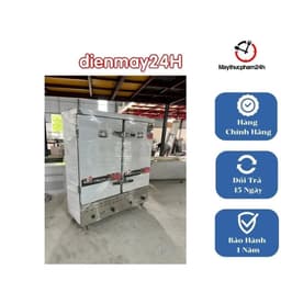 🍚 Tủ Cơm Công Nghiệp 24 Khay Trong các bếp ăn công nghiệp,đảm bảo cơm chín đều, thơm ngon, không khê cháy. 5