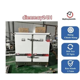 🍚 Tủ Cơm Công Nghiệp 24 Khay Trong các bếp ăn công nghiệp,đảm bảo cơm chín đều, thơm ngon, không khê cháy. 2