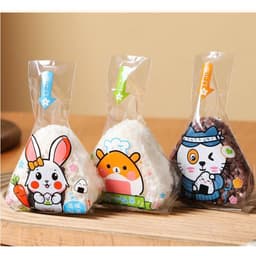Túi Đựng Cơm Nắm Tam Giác Onigiri – Túi Bóng Kính Dễ Thương, Túi Đựng Cơm Thẩm Mỹ - Nhật An Food 2
