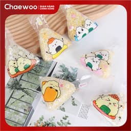 Túi Đựng Cơm Nắm Tam Giác Onigiri – Túi Bóng Kính Dễ Thương, Túi Đựng Cơm Thẩm Mỹ - Nhật An Food 3