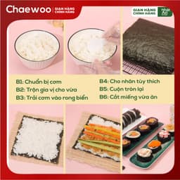 Lá Rong Biển - Nhật An Food - Rong Biển Hàn Quốc Chuẩn Vị, Dùng Cho Kimbap, Cơm Cuộn - Gói 5 Lá, 10 Lá 8