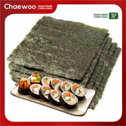 Lá Rong Biển - Nhật An Food - Rong Biển Hàn Quốc Chuẩn Vị, Dùng Cho Kimbap, Cơm Cuộn - Gói 5 Lá, 10 Lá 5
