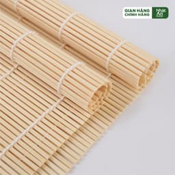Mành Tre Cuốn Kimbap – Dụng Cụ Cuốn Sushi, Kimbap Tiện Lợi, Chất Liệu Tre Không Hóa Chất, An Toàn 2