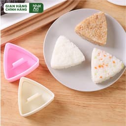 Khuôn Cơm Nắm Onigiri Tam Giác – Khuôn Cơm Onigiri Tiện Lợi, Chất Lượng Cao, Dễ Dàng Làm Cơm Nắm Như Nhật Bản 3