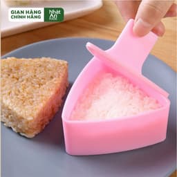 Khuôn Cơm Nắm Onigiri Tam Giác – Khuôn Cơm Onigiri Tiện Lợi, Chất Lượng Cao, Dễ Dàng Làm Cơm Nắm Như Nhật Bản 5