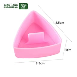 Khuôn Cơm Nắm Onigiri Tam Giác – Khuôn Cơm Onigiri Tiện Lợi, Chất Lượng Cao, Dễ Dàng Làm Cơm Nắm Như Nhật Bản 6