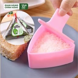 Khuôn Cơm Nắm Onigiri Tam Giác – Khuôn Cơm Onigiri Tiện Lợi, Chất Lượng Cao, Dễ Dàng Làm Cơm Nắm Như Nhật Bản 7