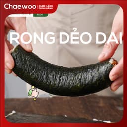 [Chính Hãng] Lá Kim Rong Biển Cuộn Cơm 100 Lá A+, Nhật An Chaewoo, 100% Rong Biển Nhập Khẩu, Dùng Làm Sushi, Gimbap 2