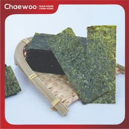 [Chính Hãng] Thanh Rong Biển Ăn Liền, Rong Biển Giòn Cực Ngon 240 gói (480 thanh) Chaewoo Nhật An Food 5