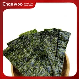 [Chính Hãng] Thanh Rong Biển Ăn Liền, Rong Biển Giòn Cực Ngon 240 gói (480 thanh) Chaewoo Nhật An Food 8